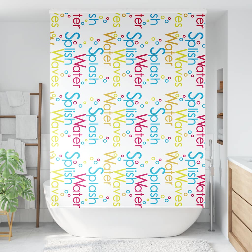 Duschrollo mit Kassette 150x240 cm Stoffbreite 146 cm