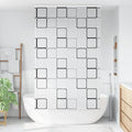 Duschrollo mit Kassette 130x240 cm Stoffbreite 126 cm