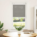 Plissee Anthrazit 65x150 cm Stoffbreite 64,4 cm Polyester