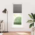 Plissee Anthrazit 70x200 cm Stoffbreite 69,4 cm Polyester