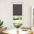 Plissee Schwarz 50x150 cm Stoffbreite 49,4 cm Polyester