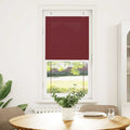 Plissee Bordeauxrot 60x100 cm Stoffbreite 59,4 cm Polyester