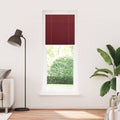 Plissee Bordeauxrot 80x200 cm Stoffbreite 79,4 cm Polyester