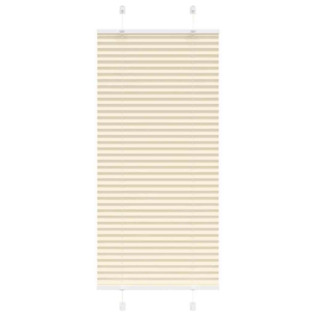 Plissee Creme 55x100 cm Stoffbreite 54,4 cm Polyester
