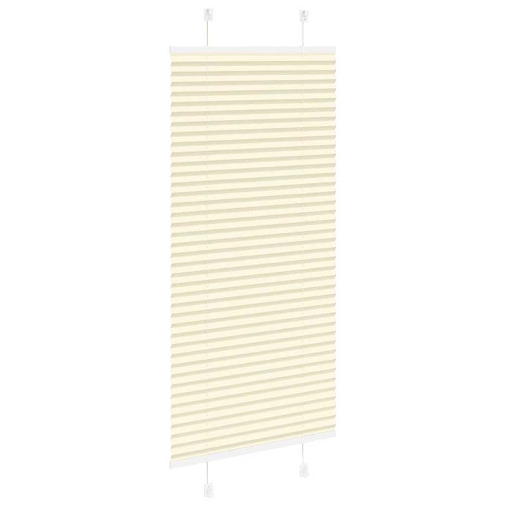 Plissee Creme 60x100 cm Stoffbreite 59,4 cm Polyester