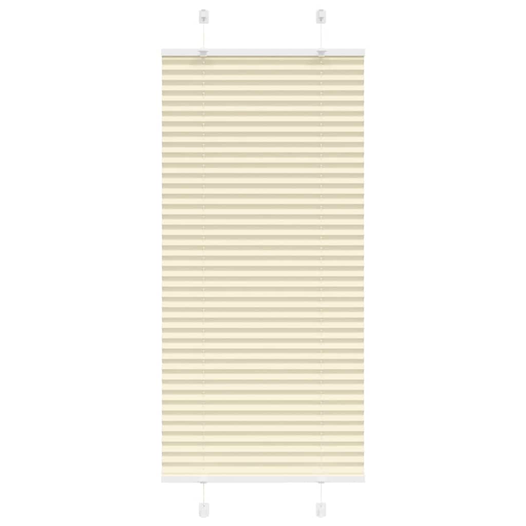 Plissee Creme 65x100 cm Stoffbreite 64,4 cm Polyester