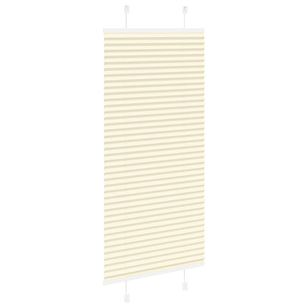 Plissee Creme 65x100 cm Stoffbreite 64,4 cm Polyester