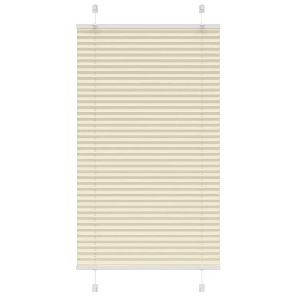 Plissee Creme 80x100 cm Stoffbreite 79,4 cm Polyester