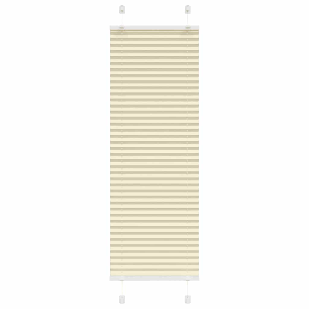 Plissee Creme 45x150 cm Stoffbreite 44,4 cm Polyester