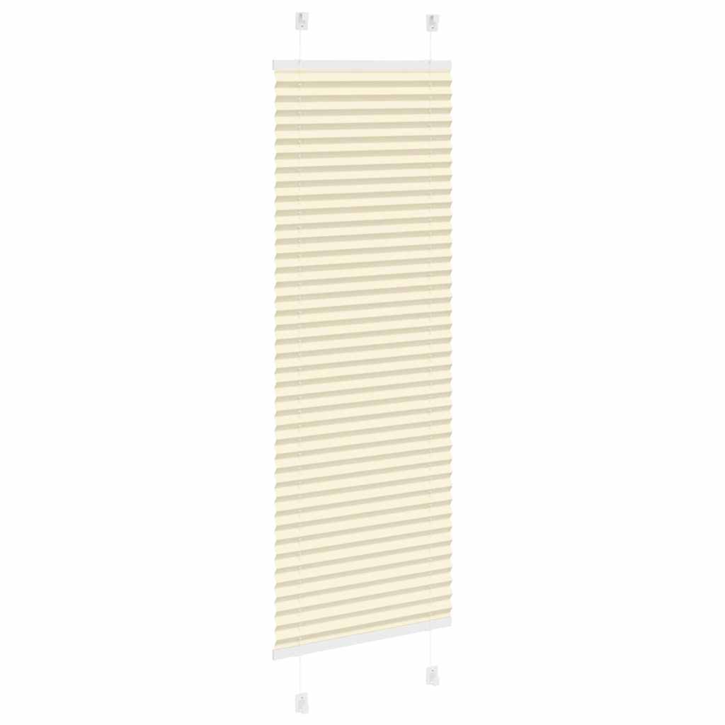 Plissee Creme 50x150 cm Stoffbreite 49,4 cm Polyester