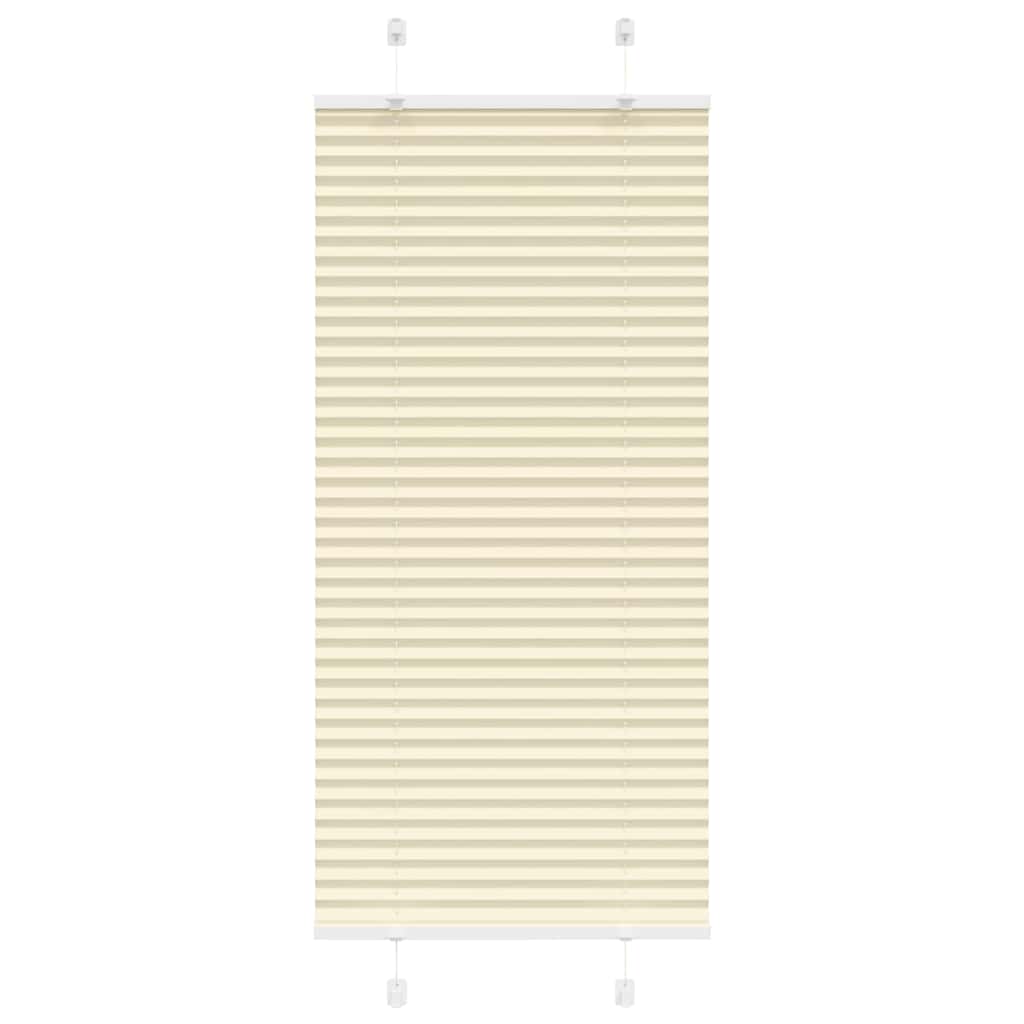 Plissee Creme 55x150 cm Stoffbreite 54,4 cm Polyester