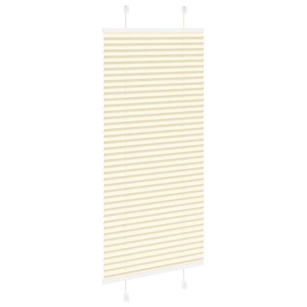 Plissee Creme 55x150 cm Stoffbreite 54,4 cm Polyester