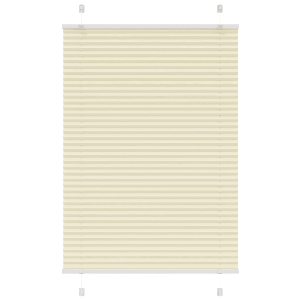 Plissee Creme 95x150 cm Stoffbreite 94,4 cm Polyester