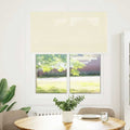 Plissee Creme 110x150 cm Stoffbreite 109,4 cm Polyester
