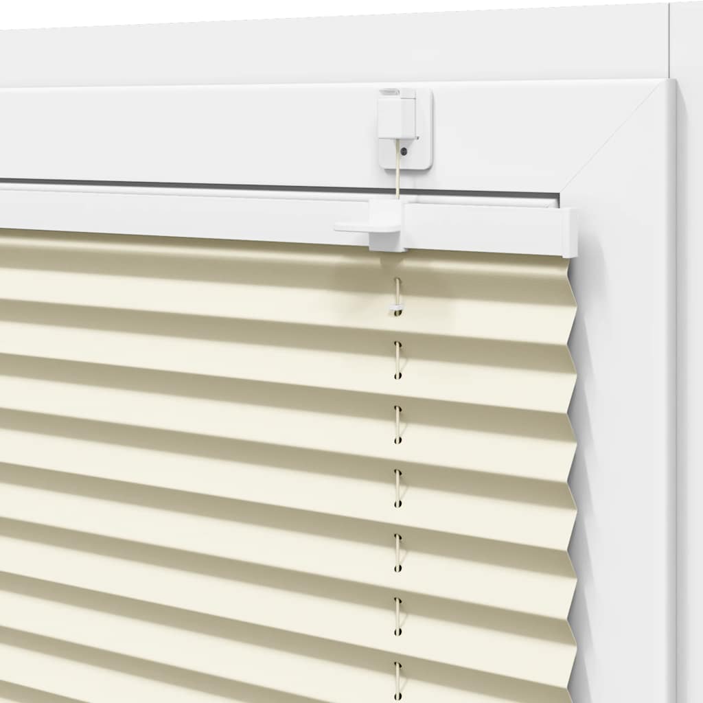 Plissee Creme 50x200 cm Stoffbreite 49,4 cm Polyester