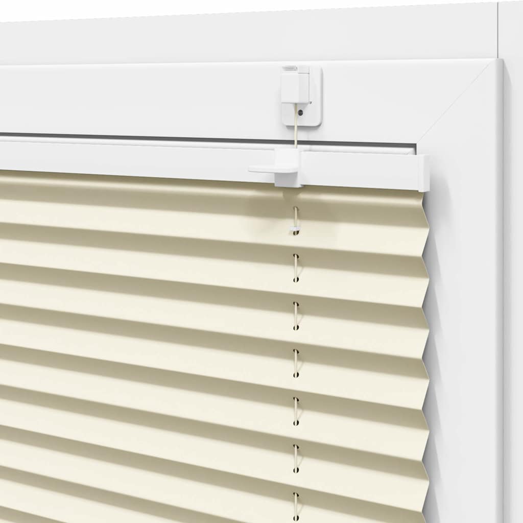 Plissee Creme 60x200 cm Stoffbreite 59,4 cm Polyester