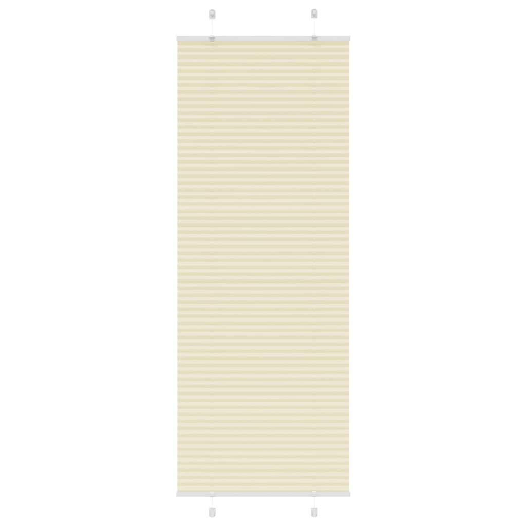 Plissee Creme 70x200 cm Stoffbreite 69,4 cm Polyester