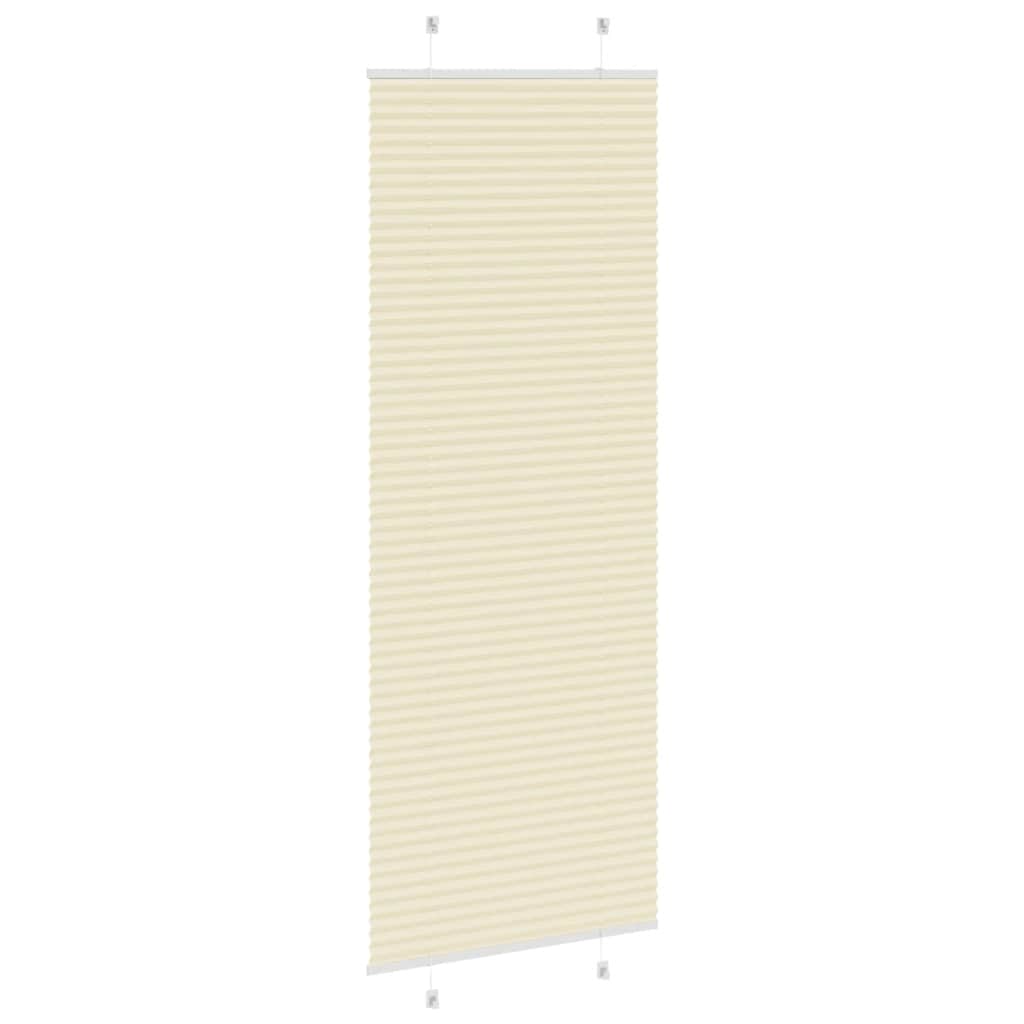 Plissee Creme 70x200 cm Stoffbreite 69,4 cm Polyester