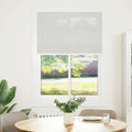 Plissee Hellgrau 95x150 cm Stoffbreite 94,4 cm Polyester