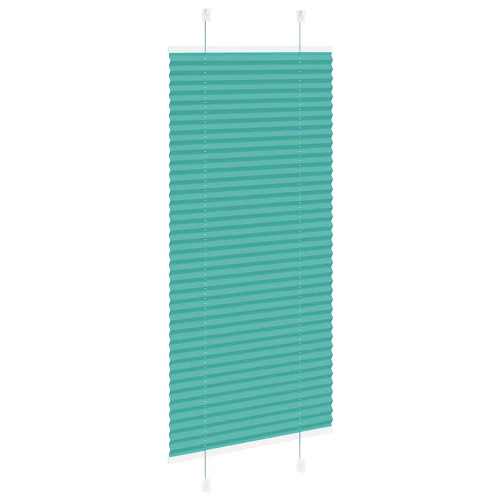 Plissee Petrolgrün 60x100 cm Stoffbreite 59,4 cm Polyester