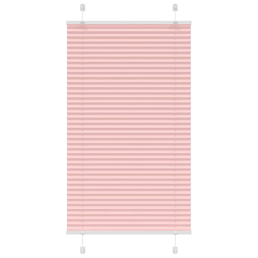 Plissee Rosa 75x100 cm Stoffbreite 74,4 cm Polyester