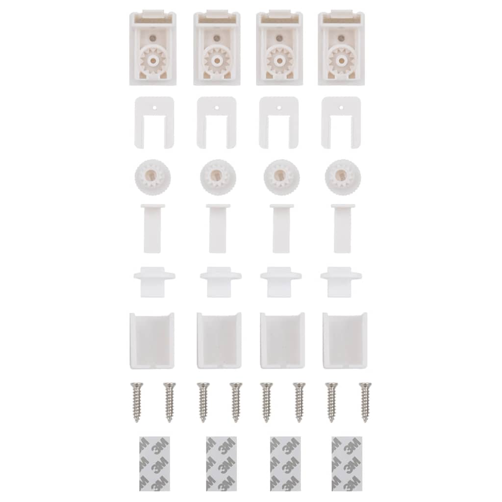 Plissee Rosa 75x150 cm Stoffbreite 74,4 cm Polyester