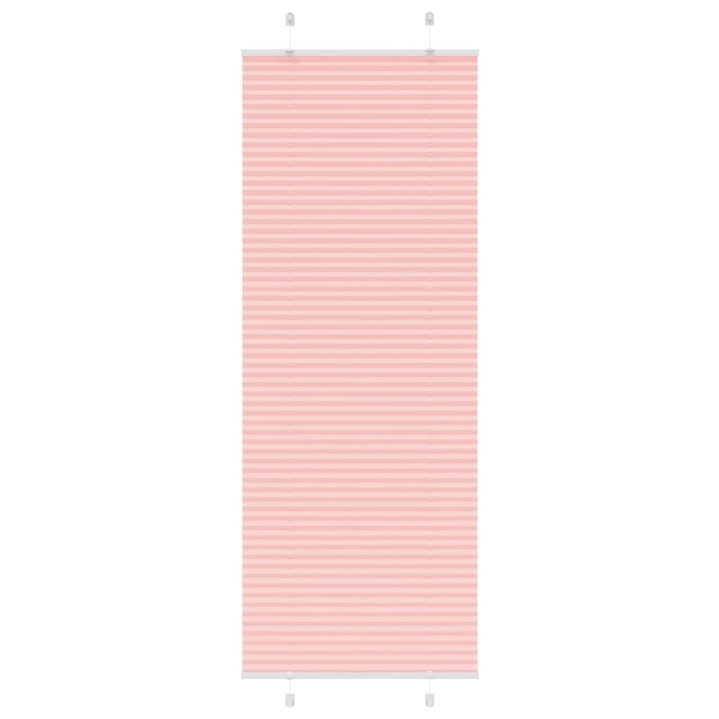 Plissee Rosa 80x200 cm Stoffbreite 79,4 cm Polyester