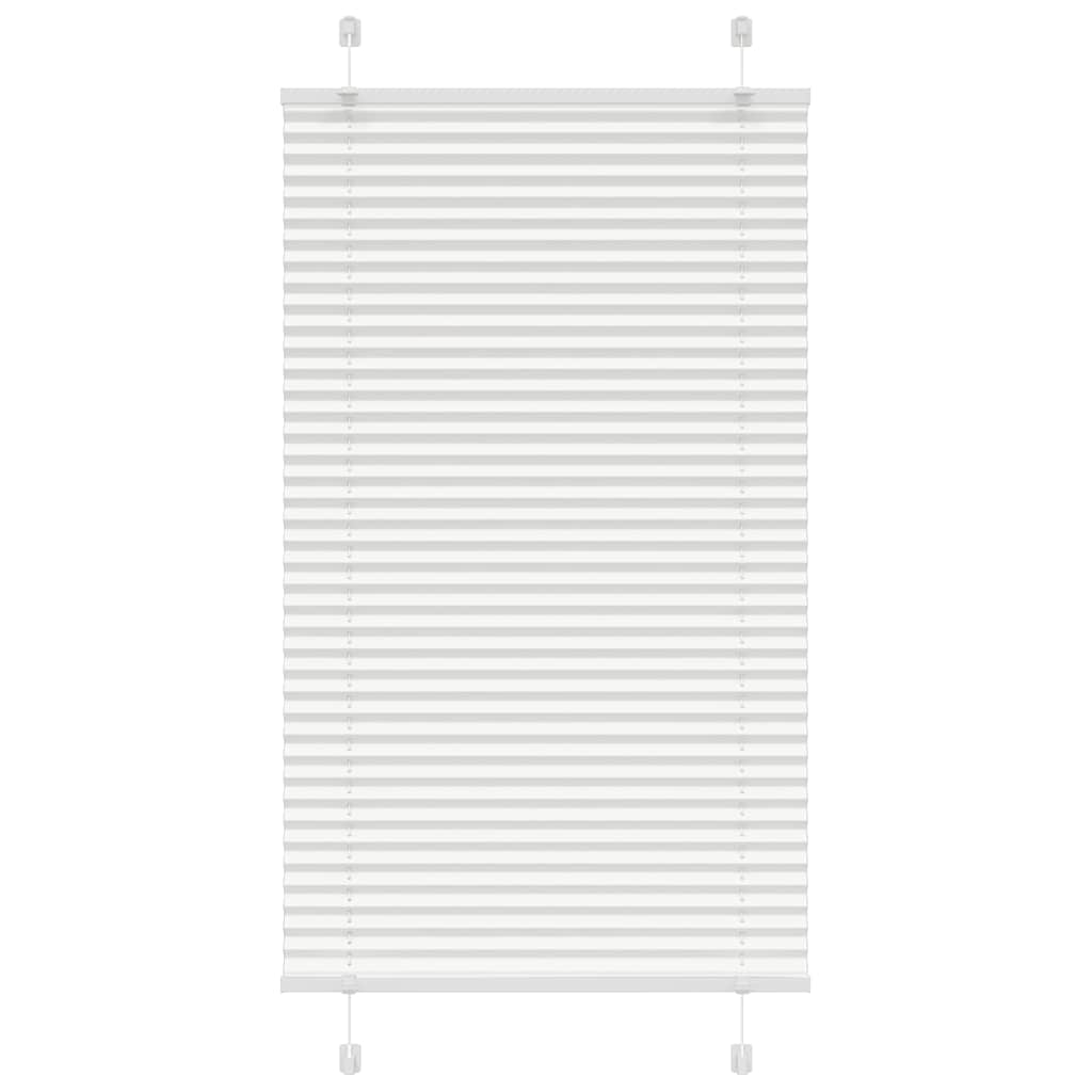 Plissee Weiß 70x100 cm Stoffbreite 69,4 cm Polyester