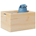 Holzkiste mit Griffen 40x30x23 cm Massivholz Kiefer