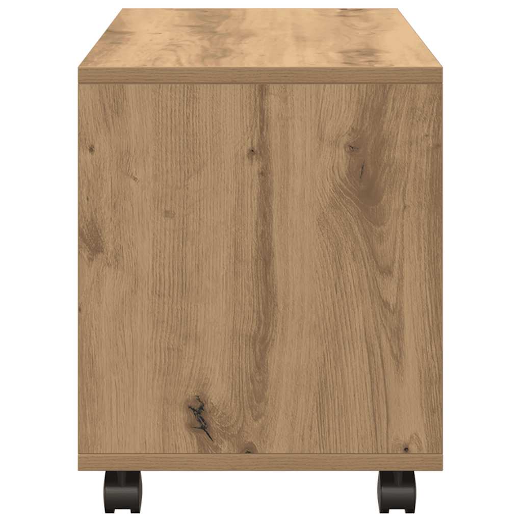 Rollschrank Artisan-Eiche 72x33x42,5 cm Holzwerkstoff