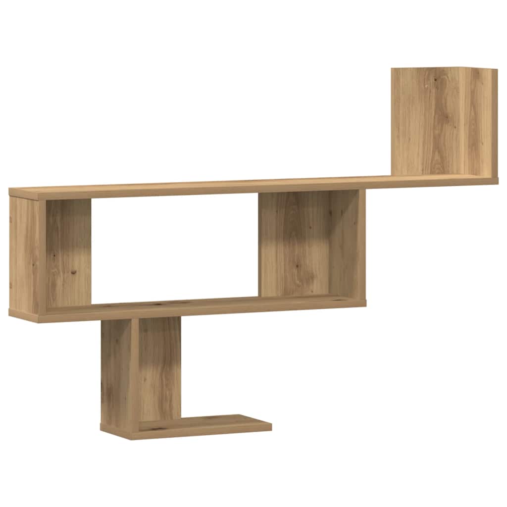Wandregal Artisan-Eiche 100x15x70 cm Holzwerkstoff
