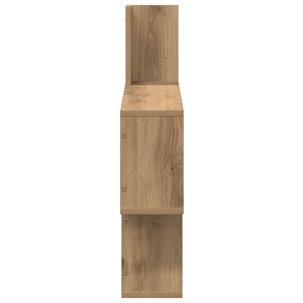 Wandregal Artisan-Eiche 100x15x70 cm Holzwerkstoff