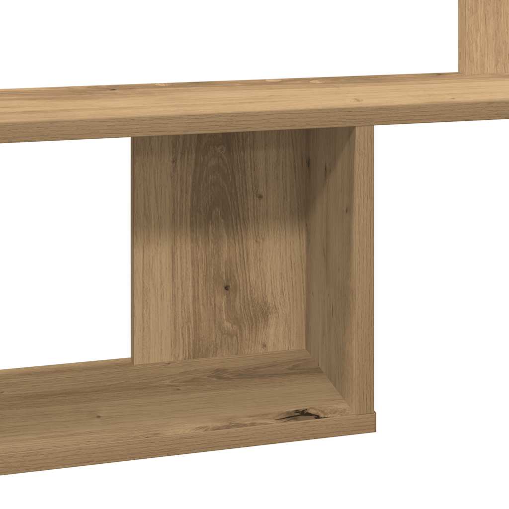 Wandregal Artisan-Eiche 100x15x70 cm Holzwerkstoff
