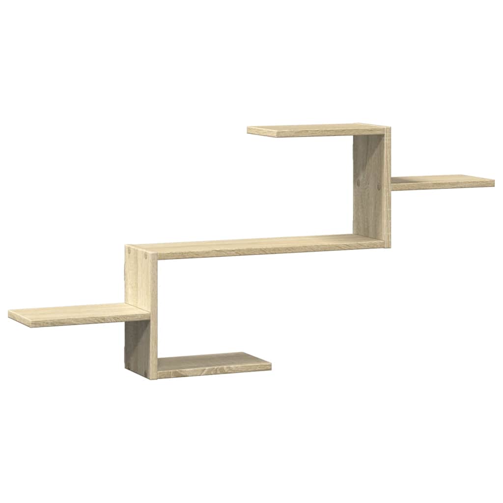 Wandregal Sonoma-Eiche 104x15x49 cm Holzwerkstoff
