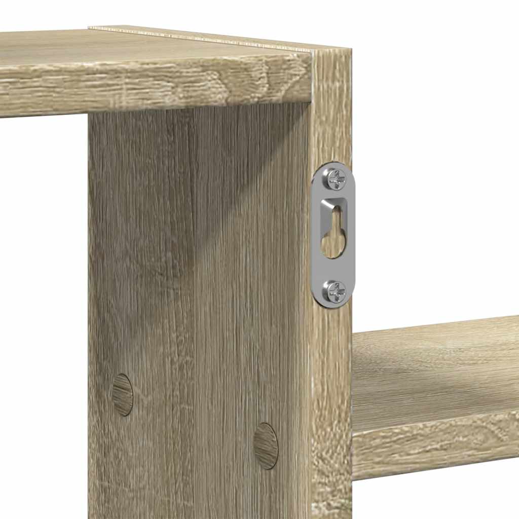 Wandregal Sonoma-Eiche 104x15x49 cm Holzwerkstoff