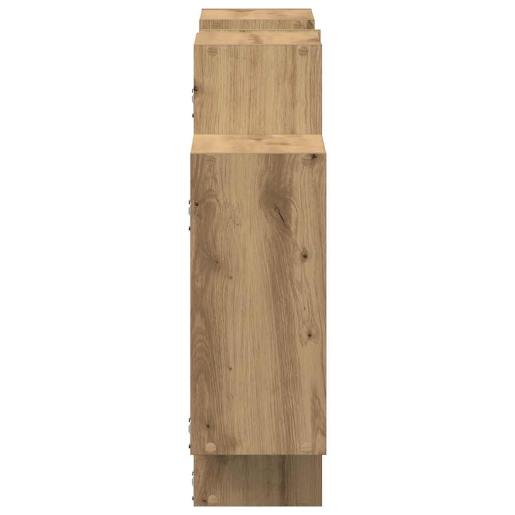 Wandregal Artisan-Eiche 159x18x65 cm Holzwerkstoff