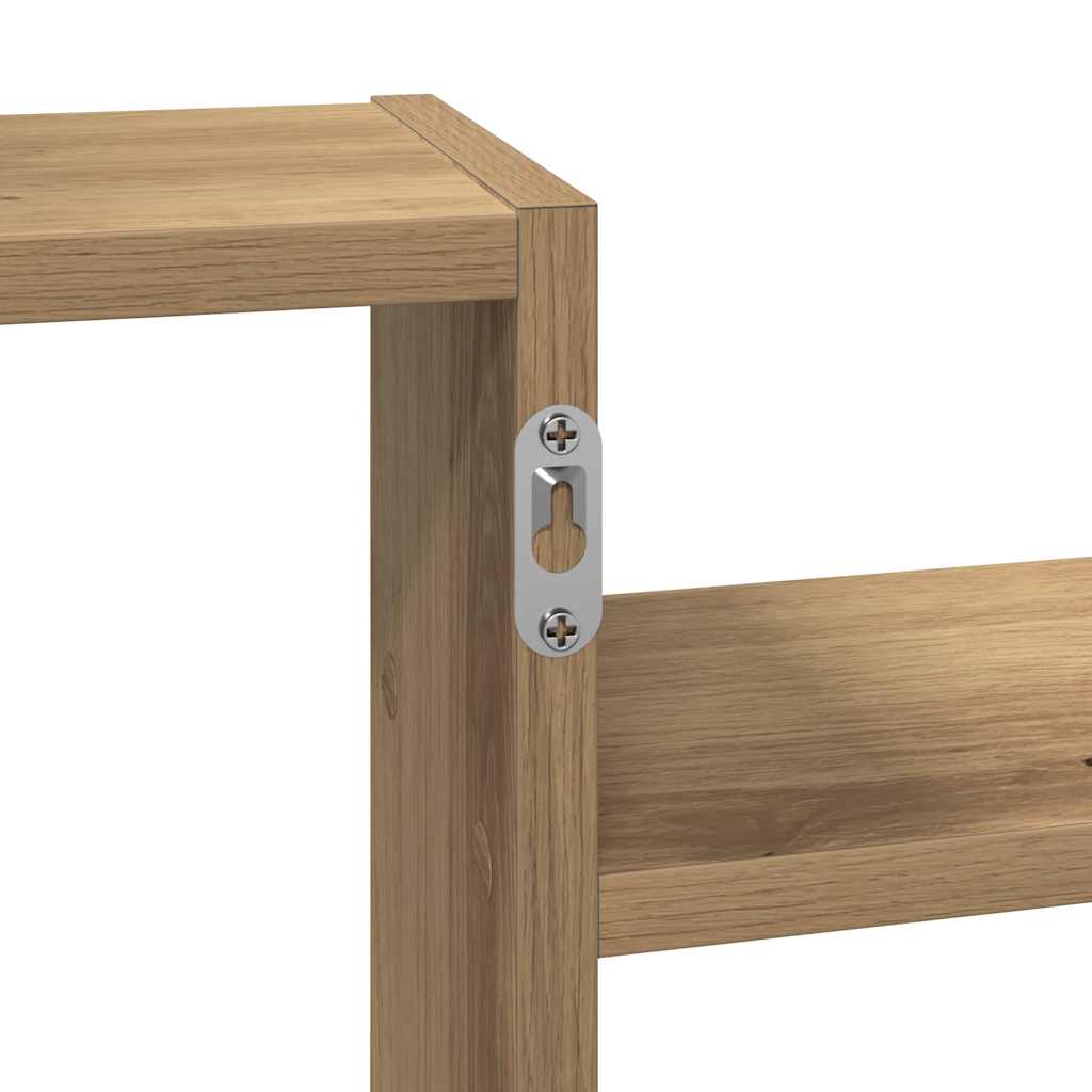 Wandregal Artisan-Eiche 159x18x65 cm Holzwerkstoff