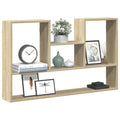 Wandregal Sonoma-Eiche 99x15x60 cm Holzwerkstoff