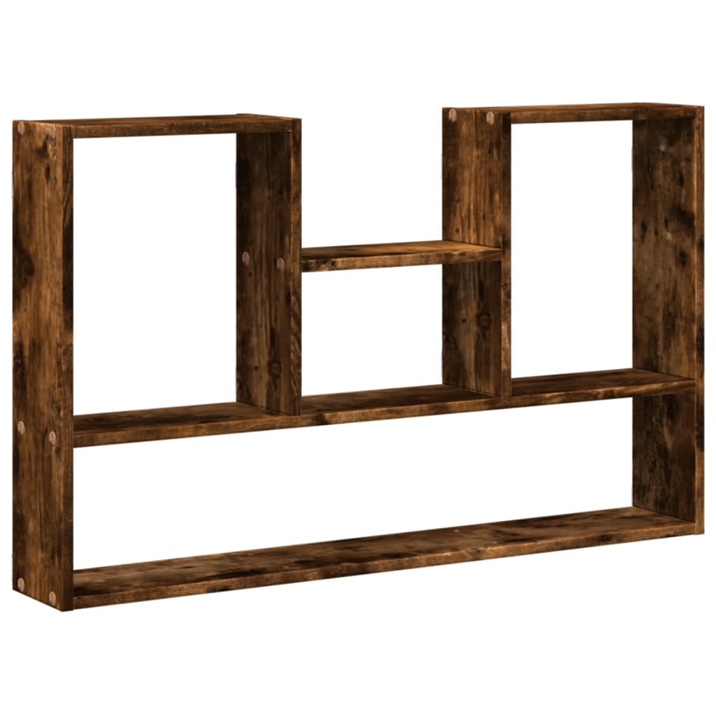 Wandregal Räuchereiche 99x15x60 cm Holzwerkstoff