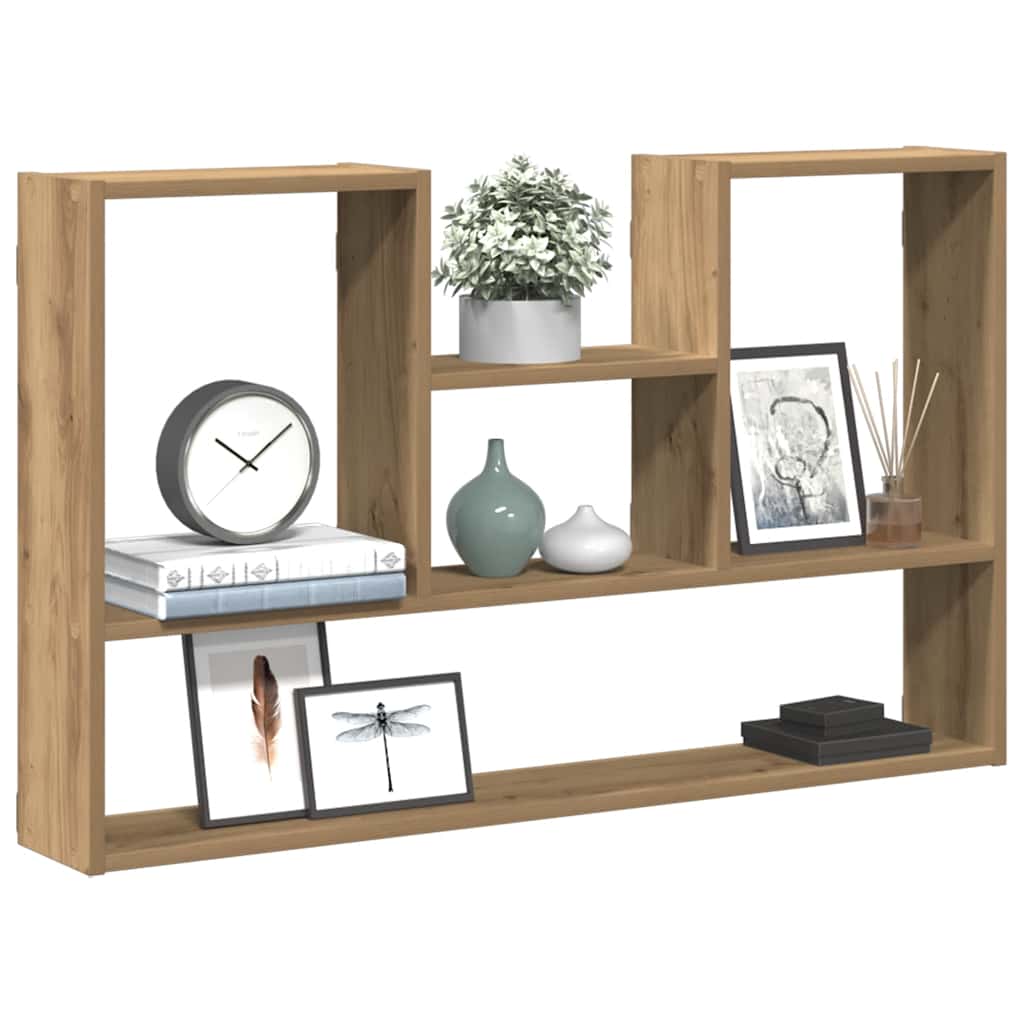 Wandregal Artisan-Eiche 99x15x60 cm Holzwerkstoff