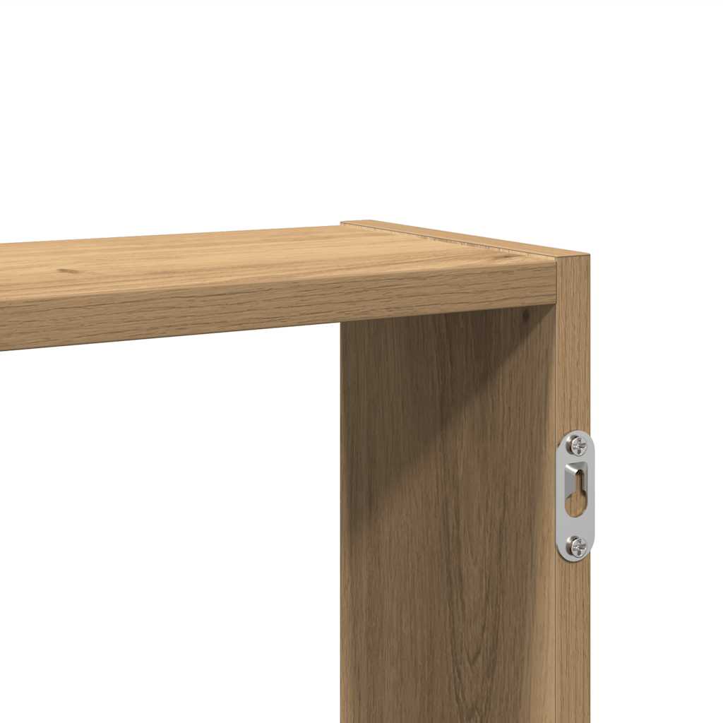Wandregal Artisan-Eiche 99x15x60 cm Holzwerkstoff