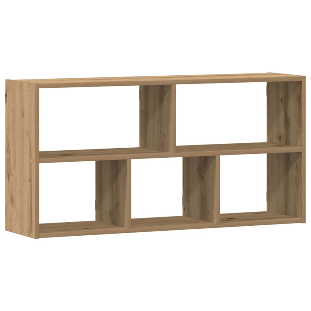 Wandregal Artisan-Eiche 100x25x50 cm Holzwerkstoff