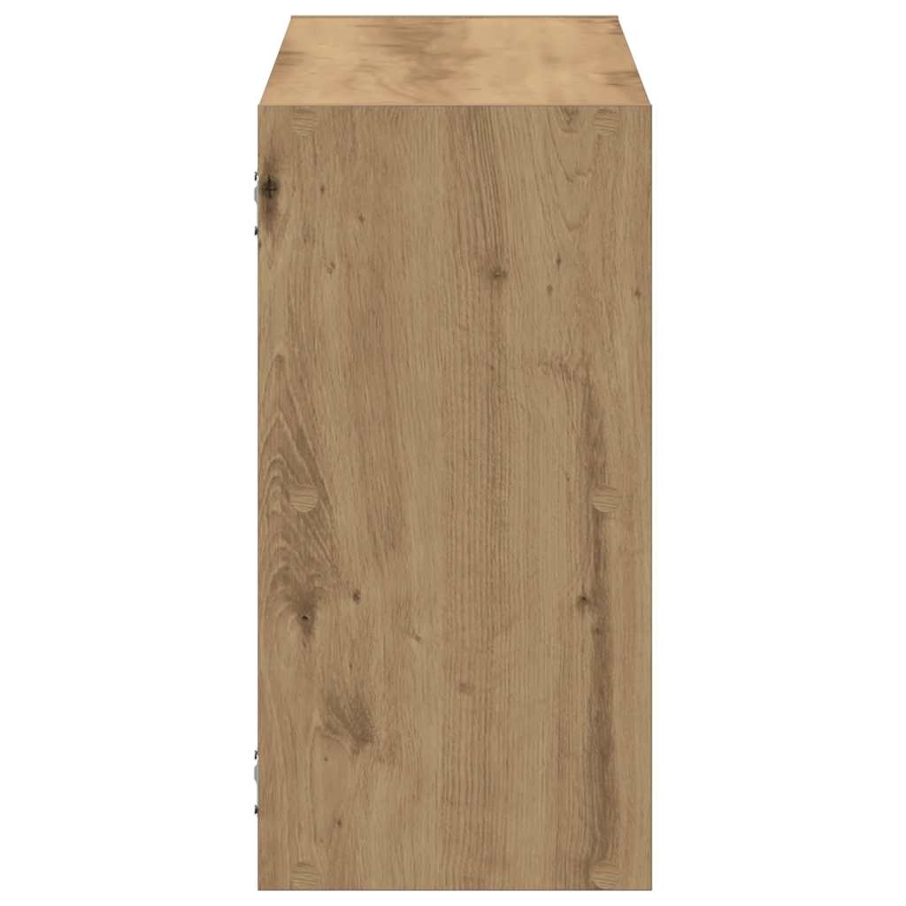 Wandregal Artisan-Eiche 100x25x50 cm Holzwerkstoff
