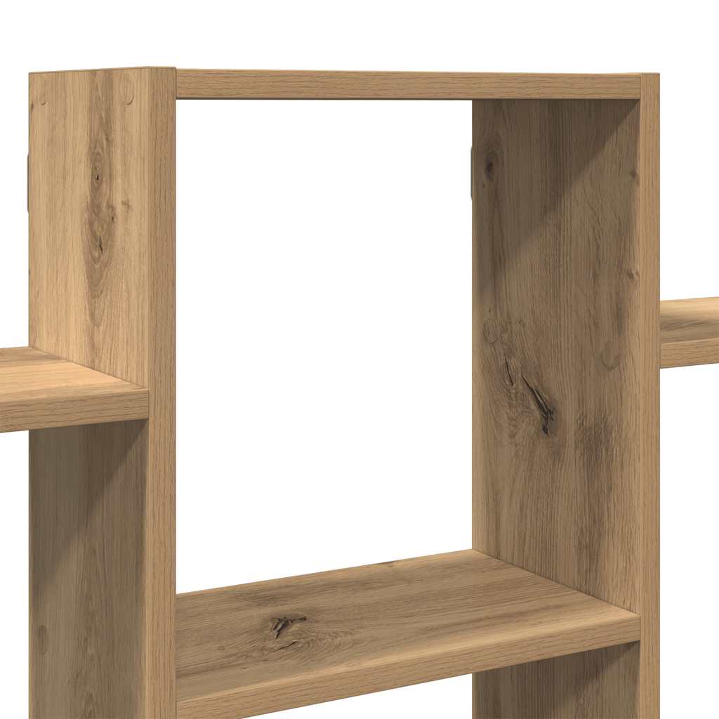 Wandregal Artisan-Eiche 159x18x66 cm Holzwerkstoff