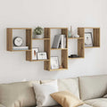 Wandregal Artisan-Eiche 159x18x66 cm Holzwerkstoff