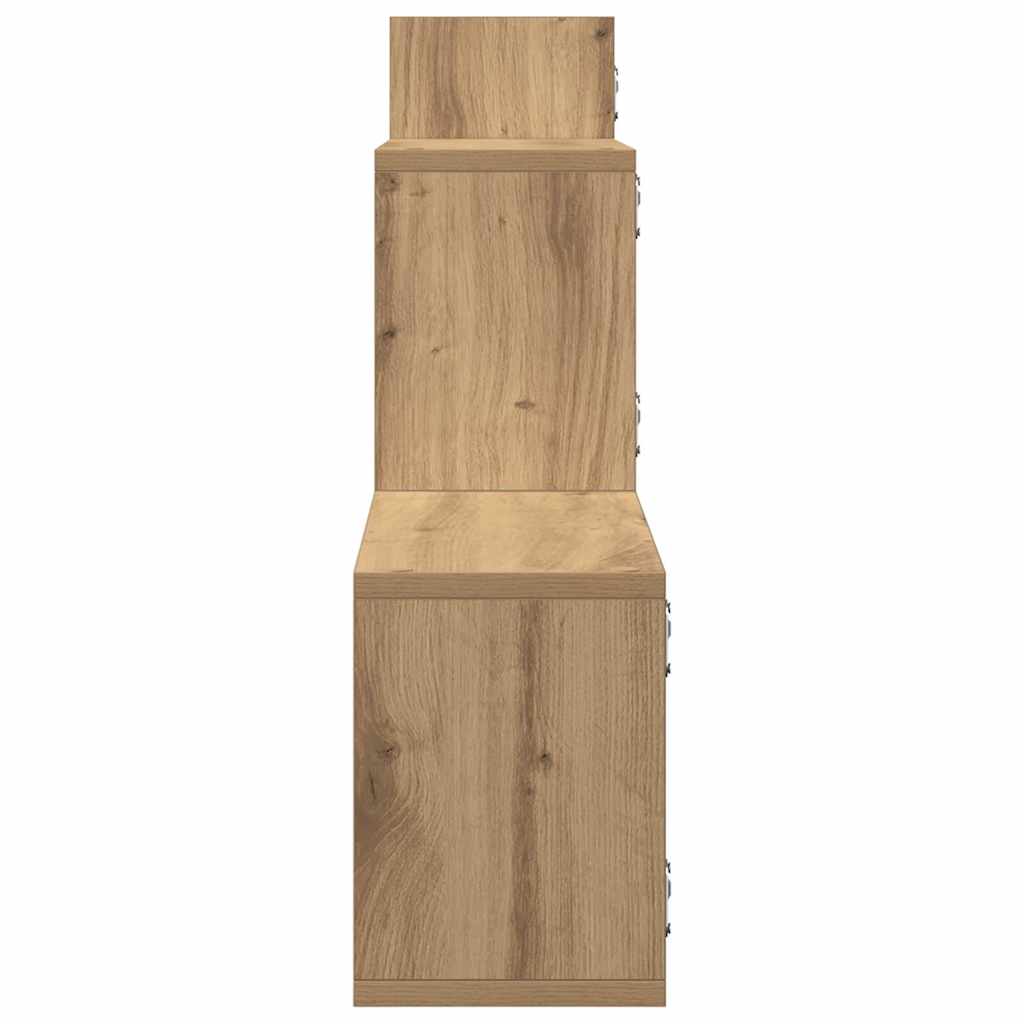 Wandregal Artisan-Eiche 167,5x18x68 cm Holzwerkstoff