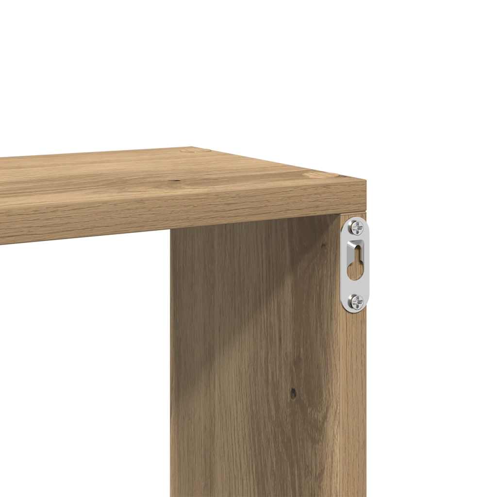 Wandregal Artisan-Eiche 167,5x18x68 cm Holzwerkstoff