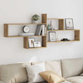 Wandregal Artisan-Eiche 167,5x18x68 cm Holzwerkstoff