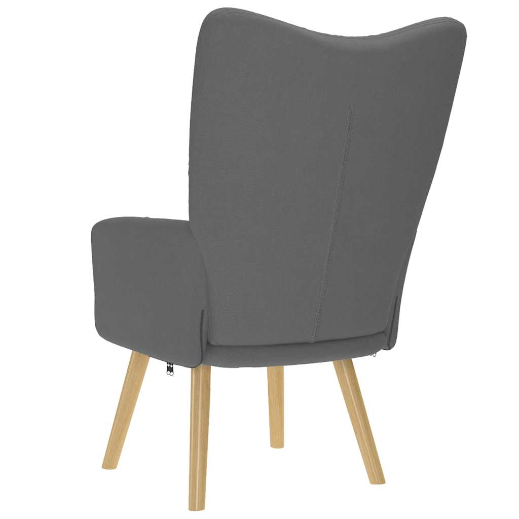 Relaxsessel Dunkelgrau Stoff