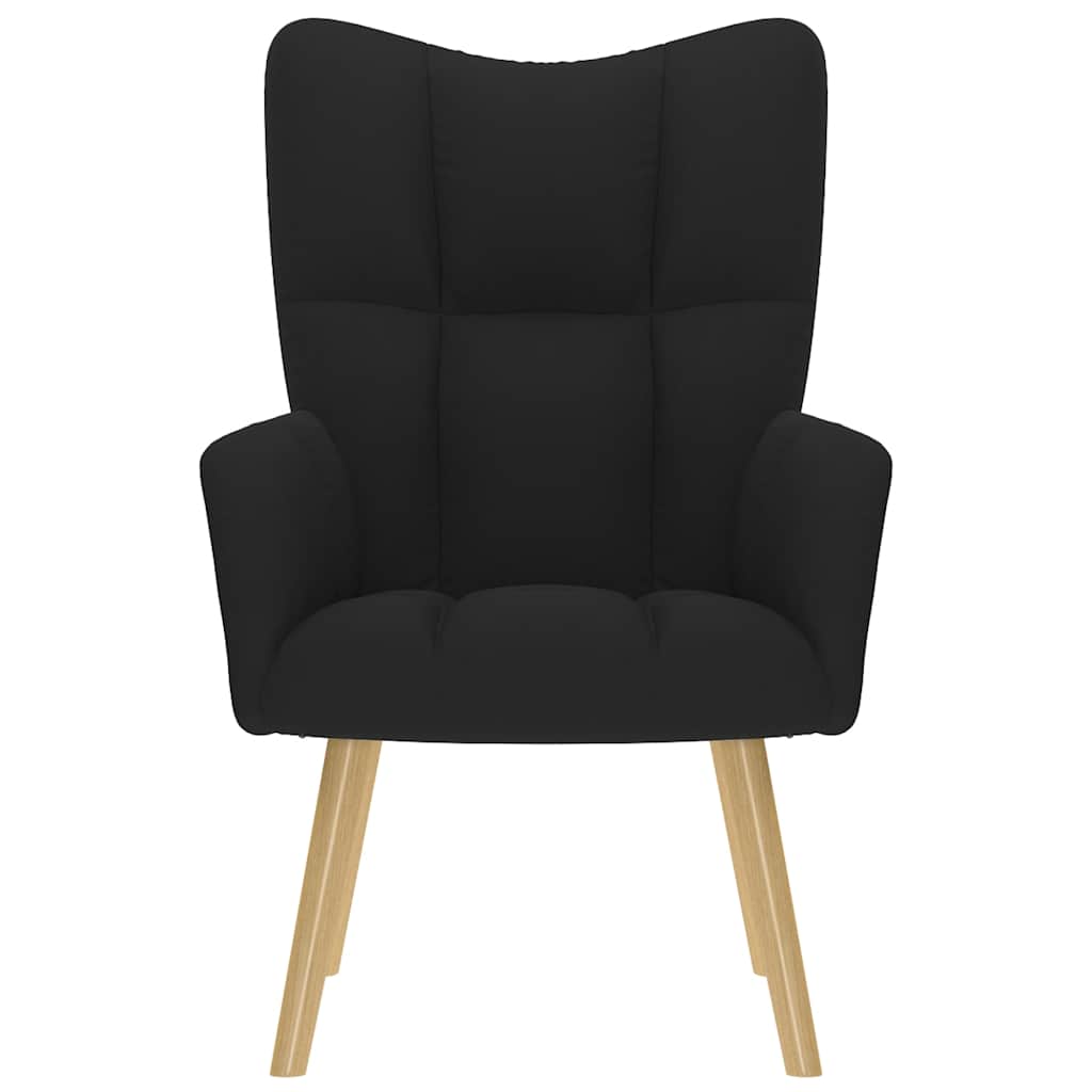 Relaxsessel Schwarz Stoff